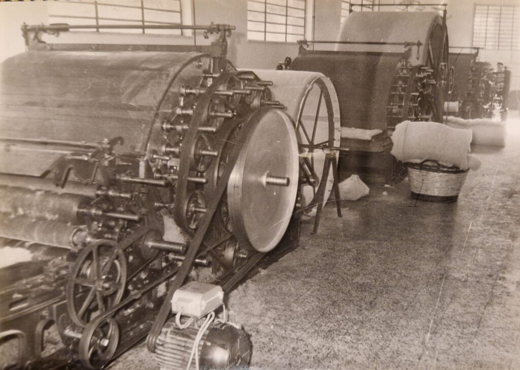 Prima Filiera della lavorazione della lana per le produzione delle coperte abruzzesi